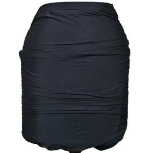 Kimberly Taylor Black Bodycon Mini Skirt Size Small